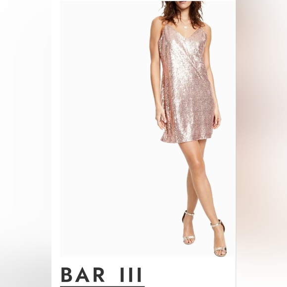 BAR III mini slinky dress! S - Picture 1 of 6